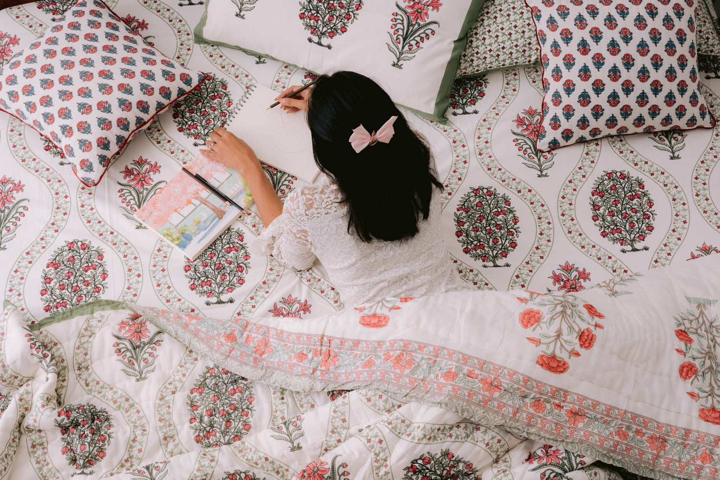 Reversible Jaipuri Comforter