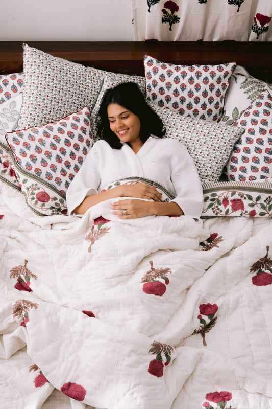 Reversible Merry Marigold Comforter