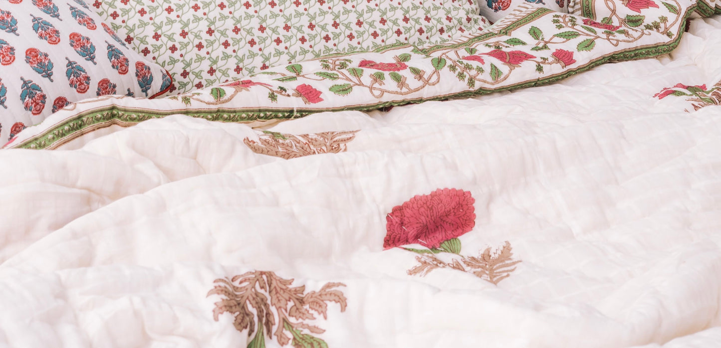 Reversible Merry Marigold Comforter