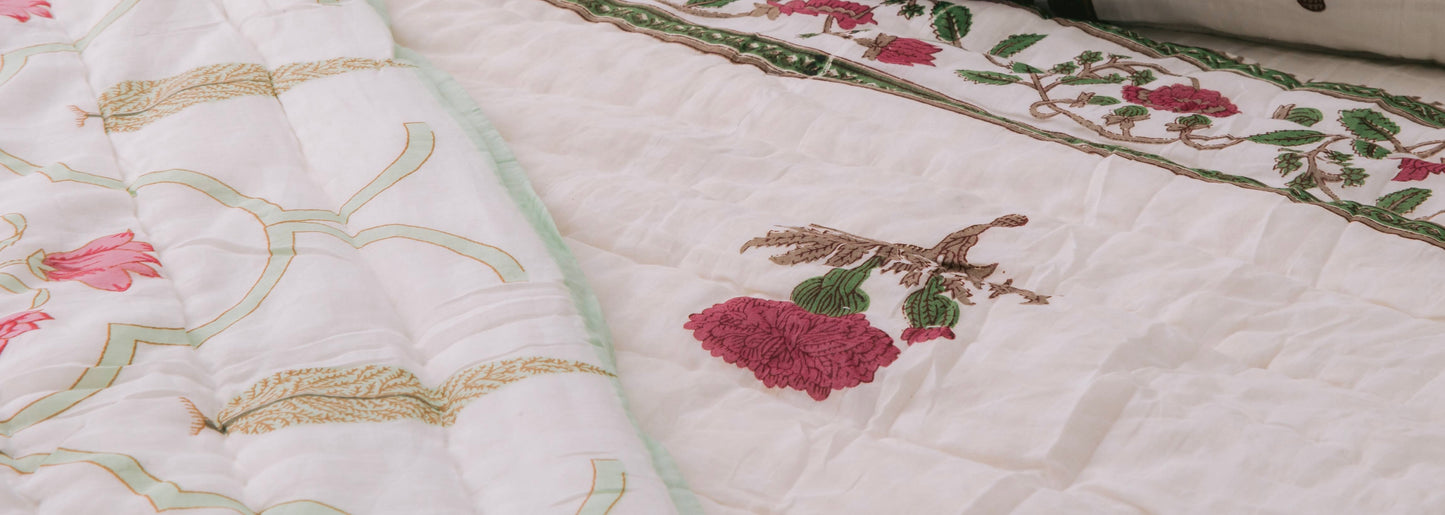 Reversible Merry Marigold Comforter