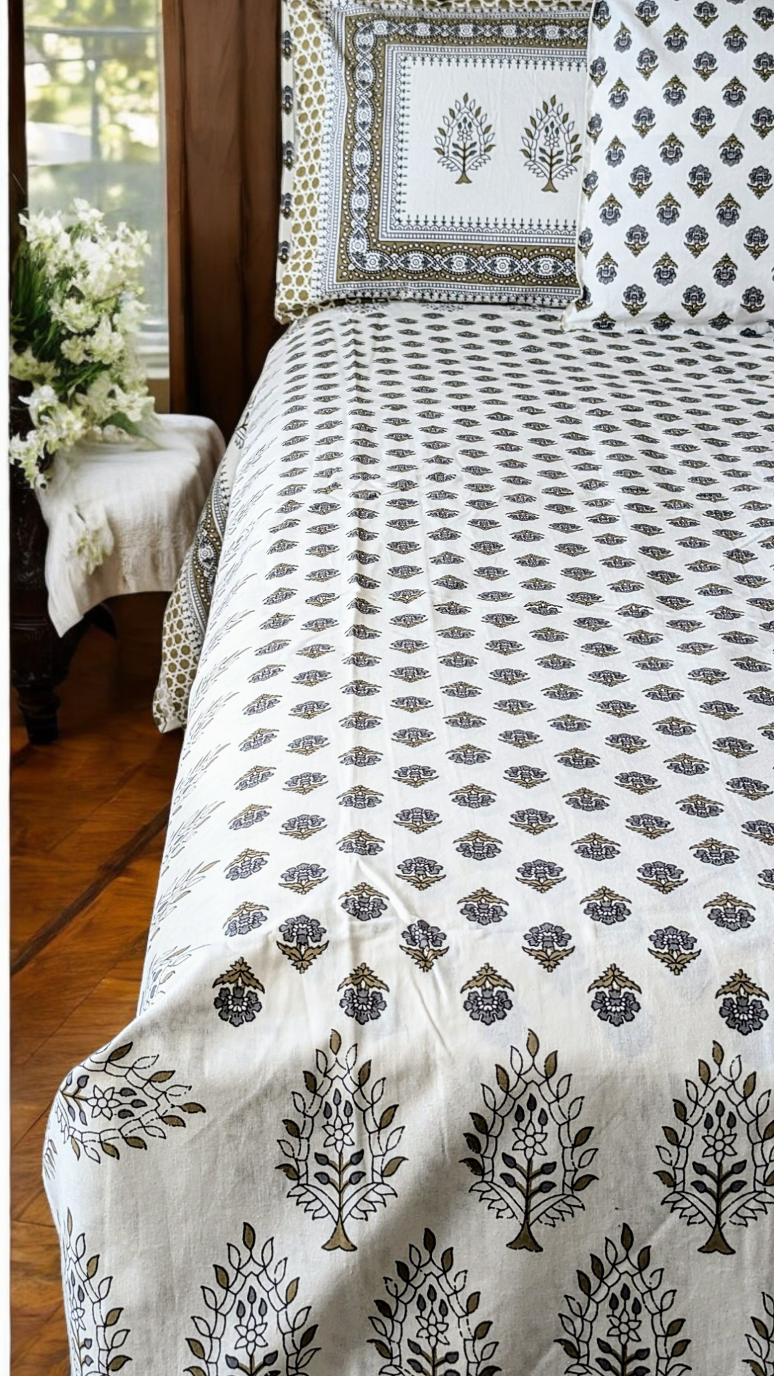 Floral Fair - Grey