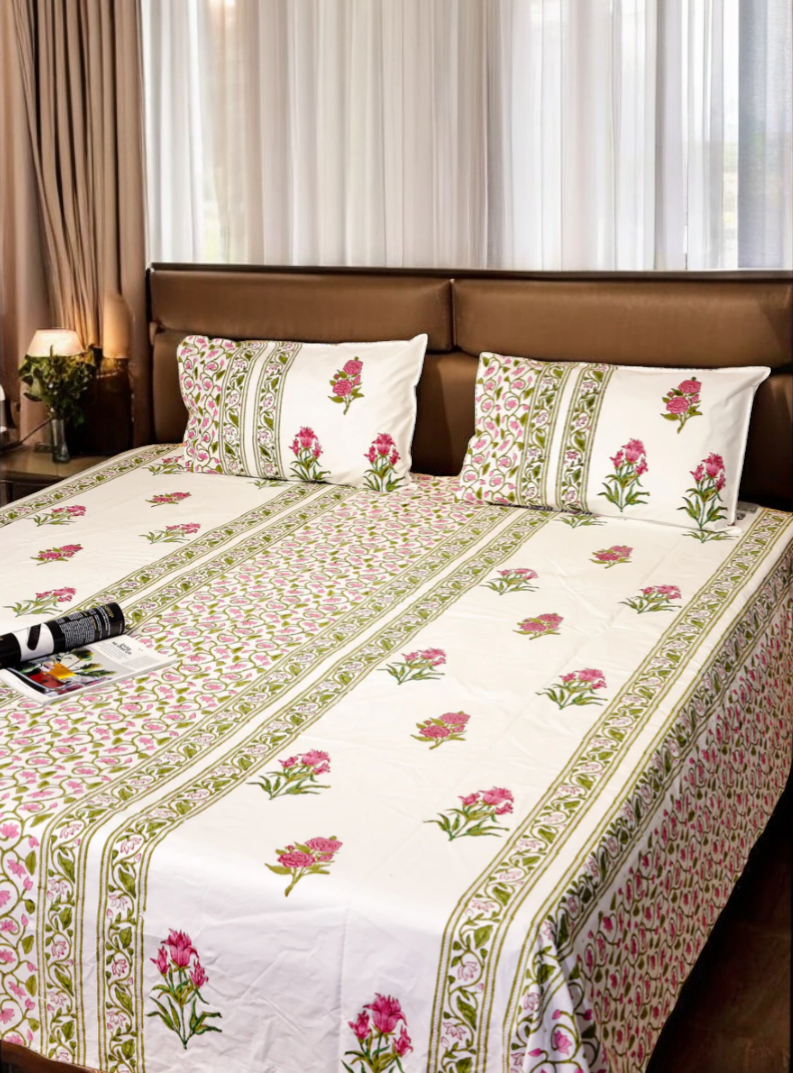 Multiple Floral Bedsheet