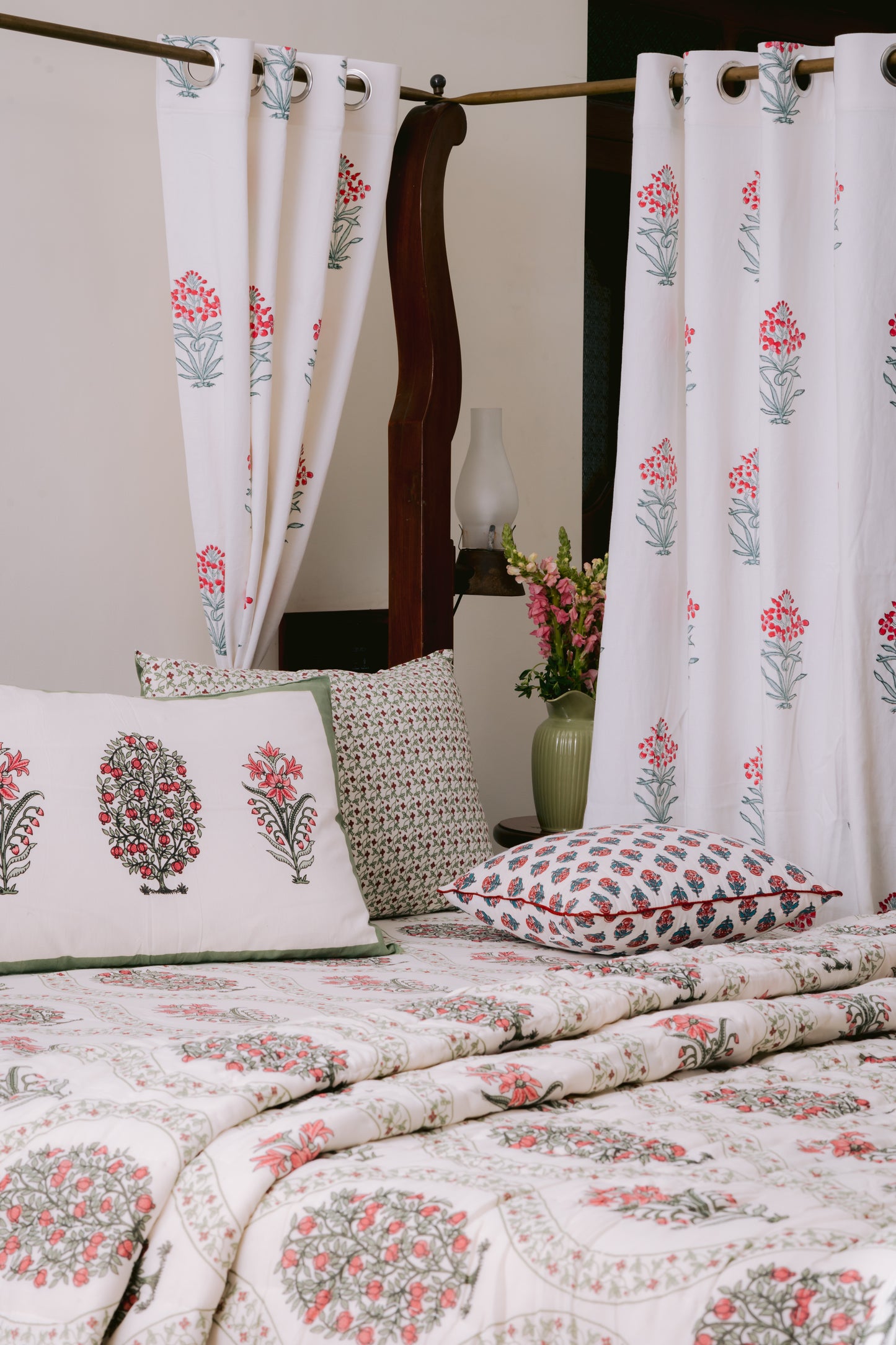 Reversible Jaipuri Comforter Set